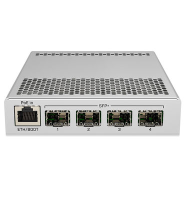διακόπτης MikroTik CRS305-1G-4S+IN διαχείρισης δικτύου 10W 10Gb 800MHz