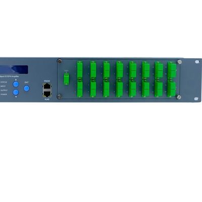 1550nm WDM 16 λιμένας *23dBm 32dbm EDFA υψηλής δύναμης για τον οπτικό ενισχυτή CATV/HFC/PON