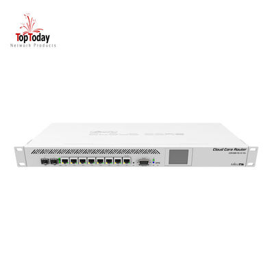 Διακόπτης οπτικών ινών λιμένων Mikrotik CCR1009-7G-1C-1S 8